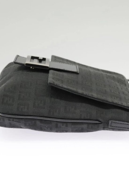 Fendi Zucchino Canvas Mamma Baguette Shoulder Bag Authentic main image 13